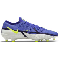 Nike Phantom GT2 Pro Grass Football Shoes (FG) Purple Grey Yellow Black - KNVBshop.nl
