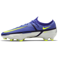 Nike Phantom GT2 Pro Grass Football Shoes (FG) Purple Grey Yellow Black - KNVBshop.nl