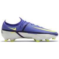 Nike Phantom GT2 Pro Grass Football Shoes (FG) Purple Grey Yellow Black - KNVBshop.nl