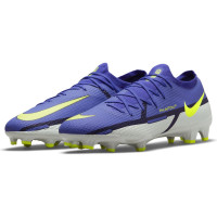 Nike Phantom GT2 Pro Grass Football Shoes (FG) Purple Grey Yellow Black - KNVBshop.nl