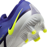 Nike Phantom GT2 Pro Grass Football Shoes (FG) Purple Grey Yellow Black - KNVBshop.nl