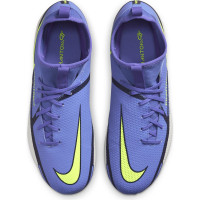 Nike Phantom GT2 Academy DF Gras / Kunstgras Voetbalschoenen (MG) Kids Paars Grijs Geel Zwart - KNVBshop.nl