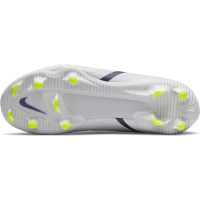 Nike Phantom GT2 Academy Grass /Artificial Turf Football Shoes (MG) Kids Purple Yellow Grey Black