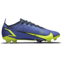 Nike Mercurial Vapor 14 Elite Gras Voetbalschoenen (FG) Blauw Zwart Geel - KNVBshop.nl