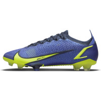 Nike Mercurial Vapor 14 Elite Gras Voetbalschoenen (FG) Blauw Zwart Geel - KNVBshop.nl