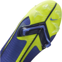 Nike Mercurial Vapor 14 Elite Grass Football Shoes (FG) Blue Black Yellow - KNVBshop.nl