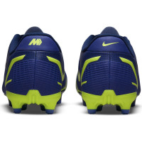 Nike Mercurial Vapor 14 Academy Gras / Kunstgras Voetbalschoenen (MG) Kids Blauw Geel Zwart