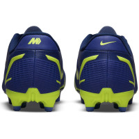 Nike Mercurial Vapor 14 Academy Gras / Kunstgras Voetbalschoenen (MG) Kids Blauwpaars Zwart Geel - KNVBshop.nl