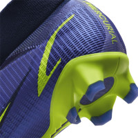 Nike Mercurial Superfly 8 Pro Grass Football Shoes (FG) Blue Purple Black Yellow - KNVBshop.nl