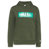 Nike F.C. Essential Trainingspak Fleece Hoodie Donkergroen Wit