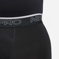 Nike Pro Sliding Short Long Black White