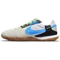 Nike Street Gato Street Football Boots (TF) White Blue Lime Black - KNVBshop.nl