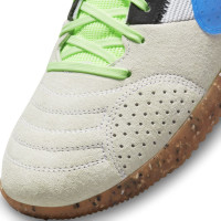 Nike Street Gato Street Football Boots (TF) White Blue Lime Black - KNVBshop.nl