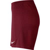 Nike PARK III Dri-Fit Women's Red Training Shorts