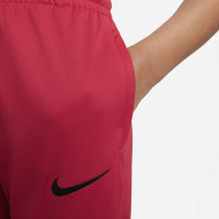 Nike F.C. Libero Trainingsbroek Kids Felrood Zwart