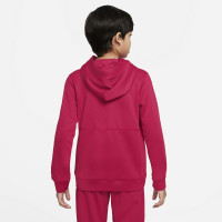 Nike F.C. Hoodie Kids Rood Zwart