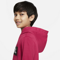 Nike F.C. Hoodie Kids Rood Zwart