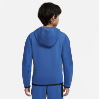 Nike Vest Tech Fleece Kids Blauw Wit