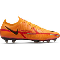 Nike Phantom GT Elite Gras Voetbalschoenen (FG) Oranje Rood Zwart