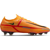 Nike Phantom GT Elite Gras Voetbalschoenen (FG) Oranje Rood Zwart
