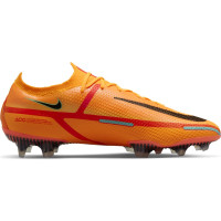 Nike Phantom GT Elite Gras Voetbalschoenen (FG) Oranje Rood Zwart