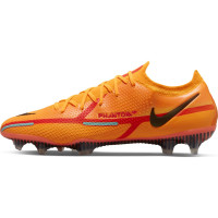 Nike Phantom GT Elite Gras Voetbalschoenen (FG) Oranje Rood Zwart