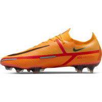 Nike Phantom GT Elite Gras Voetbalschoenen (FG) Oranje Rood Zwart