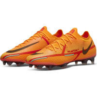 Nike Phantom GT Elite Gras Voetbalschoenen (FG) Oranje Rood Zwart