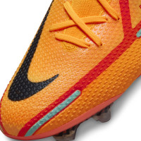 Nike Phantom GT Elite Gras Voetbalschoenen (FG) Oranje Rood Zwart