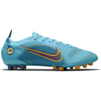 Nike Mercurial 14 Vapor Elite Kunstgras Voetbalschoenen (AG) Blauw Oranje