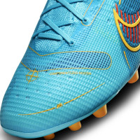 Nike Mercurial 14 Vapor Elite Kunstgras Voetbalschoenen (AG) Blauw Oranje