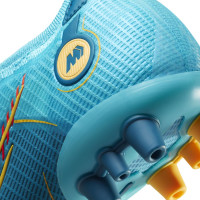 Nike Mercurial 14 Vapor Elite Kunstgras Voetbalschoenen (AG) Blauw Oranje