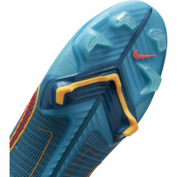 Nike Mercurial 8 Superfly Elite Gras Voetbalschoenen (FG) Blauw Oranje