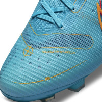 Nike Mercurial 8 Superfly Elite Gras Voetbalschoenen (FG) Blauw Oranje