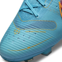 Nike Mercurial 8 Superfly Elite Grass Football Shoes (FG) Blue Orange