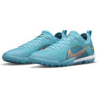 Nike Mercurial Vapor 14 Pro Zoom Turf Football Shoes (TF) Blue Orange - KNVBshop.nl