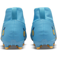 Nike Mercurial Superfly 8 Academy Grass /Artificial Turf Football Shoes (MG) Kids Blue Orange - KNVBshop.nl