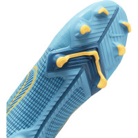 Nike Mercurial Superfly 8 Academy Grass /Artificial Turf Football Shoes (MG) Kids Blue Orange - KNVBshop.nl