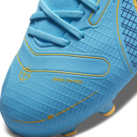 Nike Mercurial Superfly 8 Academy Grass /Artificial Turf Football Shoes (MG) Kids Blue Orange - KNVBshop.nl