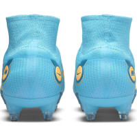 Nike Mercurial Superfly 8 Elite Football Shoes (SG) Anti-Clog Blue Orange