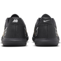 Nike Mercurial Vapor 14 Academy Indoor Football Boots (IC) Kids Black Dark Grey Gold - KNVBshop.nl