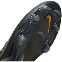 Nike Phantom GT Elite 2 Gras Football Shoes (FG) Black Dark Grey Gold