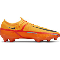 Nike Phantom GT 2 Pro Gras Voetbalschoenen (FG) Oranje Rood Zwart - KNVBshop.nl