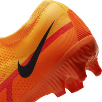 Nike Phantom GT 2 Pro Grass Football Shoes (FG) Orange Red Black - KNVBshop.nl