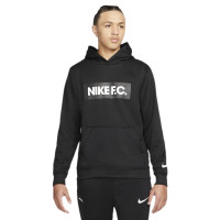 Nike F.C. Hoodie Trainingspak Libero Zwart Wit