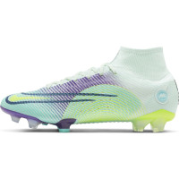 Nike Mercurial Superfly Elite 8 MDS Grass Football Shoes (FG) Green Yellow Purple