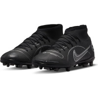 Nike Mercurial Superfly 8 Club Grass /Artificial Turf Football Shoes (MG) Kids Black Dark Grey