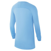 Nike Dri-FIT Park Long Sleeve Undershirt Kids Light Blue White