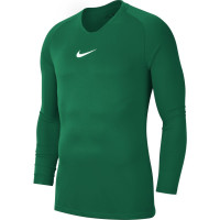 Nike Park Dri-Fit Long Sleeve Base Layer Green White