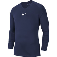 Nike Park Dri-Fit Ondershirt Lange Mouwen Donkerblauw Wit